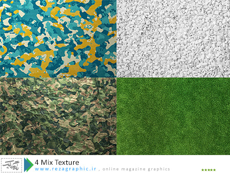 ۴ Mix Texture ( www.rezagraphic.ir )