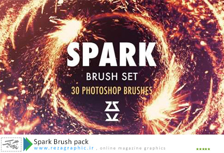 Spark Brush pack ( www.rezagraphic.ir )