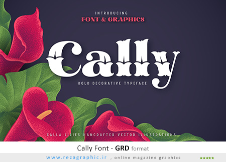 Cally Font ( www.rezagraphic.ir )