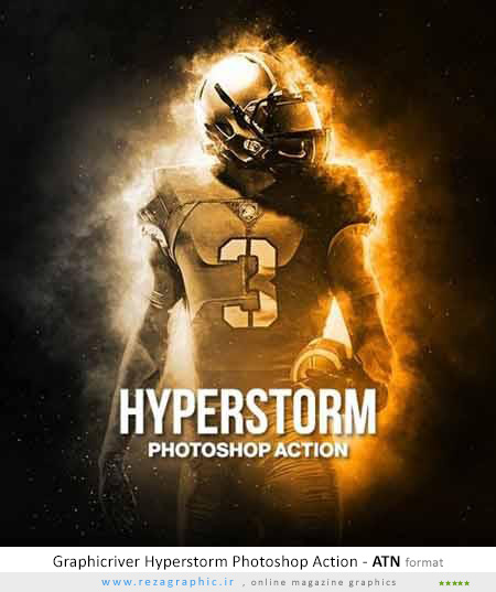 Graphicriver Hyperstorm Photoshop Action ( www.rezagraphic.ir )
