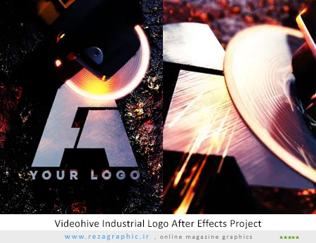 پروژه آماده افترافکت نمایش لوگو صنعتی – Videohive Industrial Logo After Effects Project