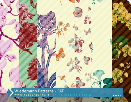 مجموعه پترن – wiedemann patterns | رضاگرافیک