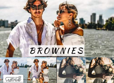 مجموعه پریست لایت روم براونی – Brownies Lightroom Presets Dekstop and Mobile