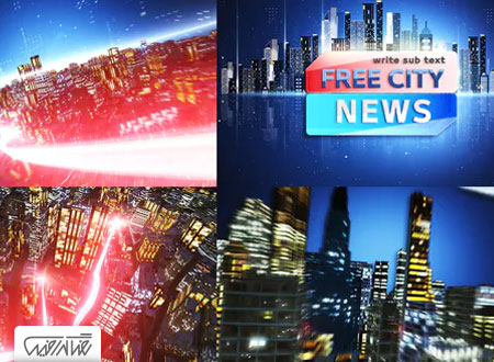 پروژه آماده افترافکت اخبار شهر – City News