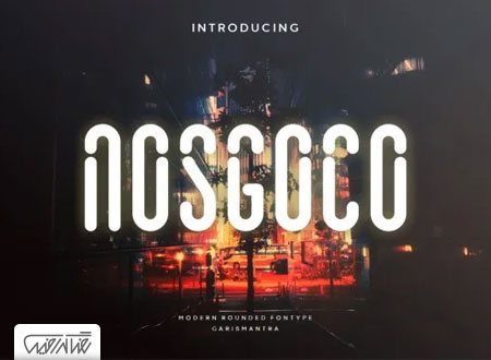 فونت انگلیسی جدید – Nosgoco Font