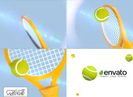 پروژه آماده پریمیر پرو لوگوموشن تنیس – Tennis Logo